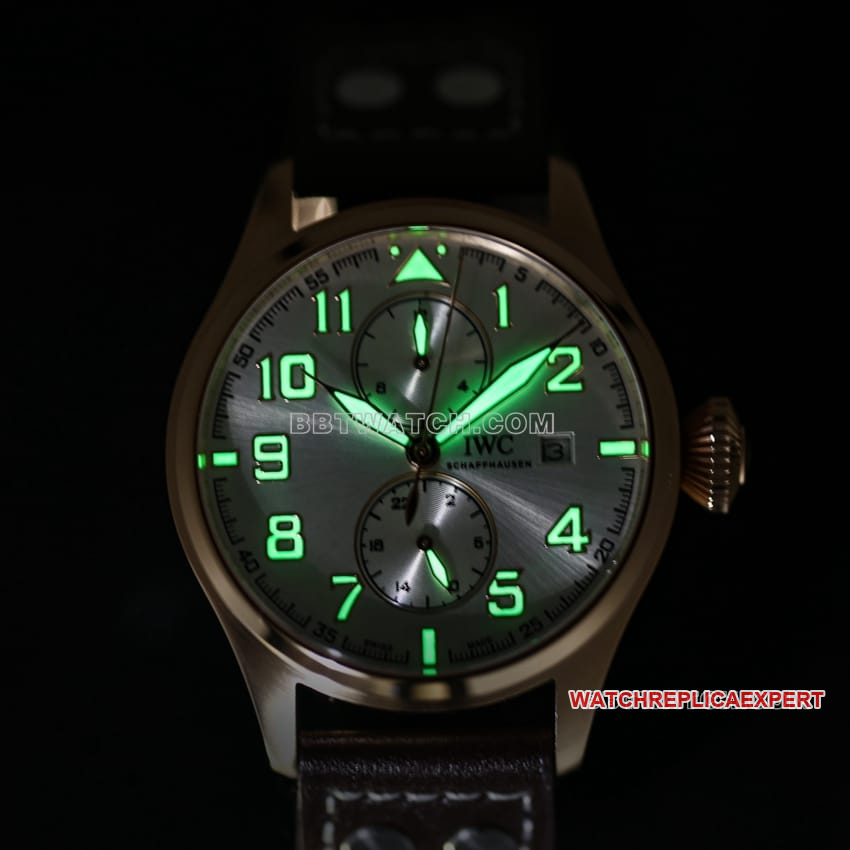TW factory IWC pilot top-tier Collectbrown disk IW515204lumelive photos