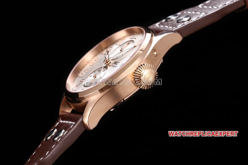 TW factory IWC pilot Original Factory super clone red gold silver dialchronographside live photo