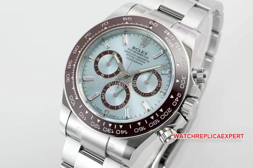 APS factory RolexDaytonasuper clone4131 Ice Landi front live photo