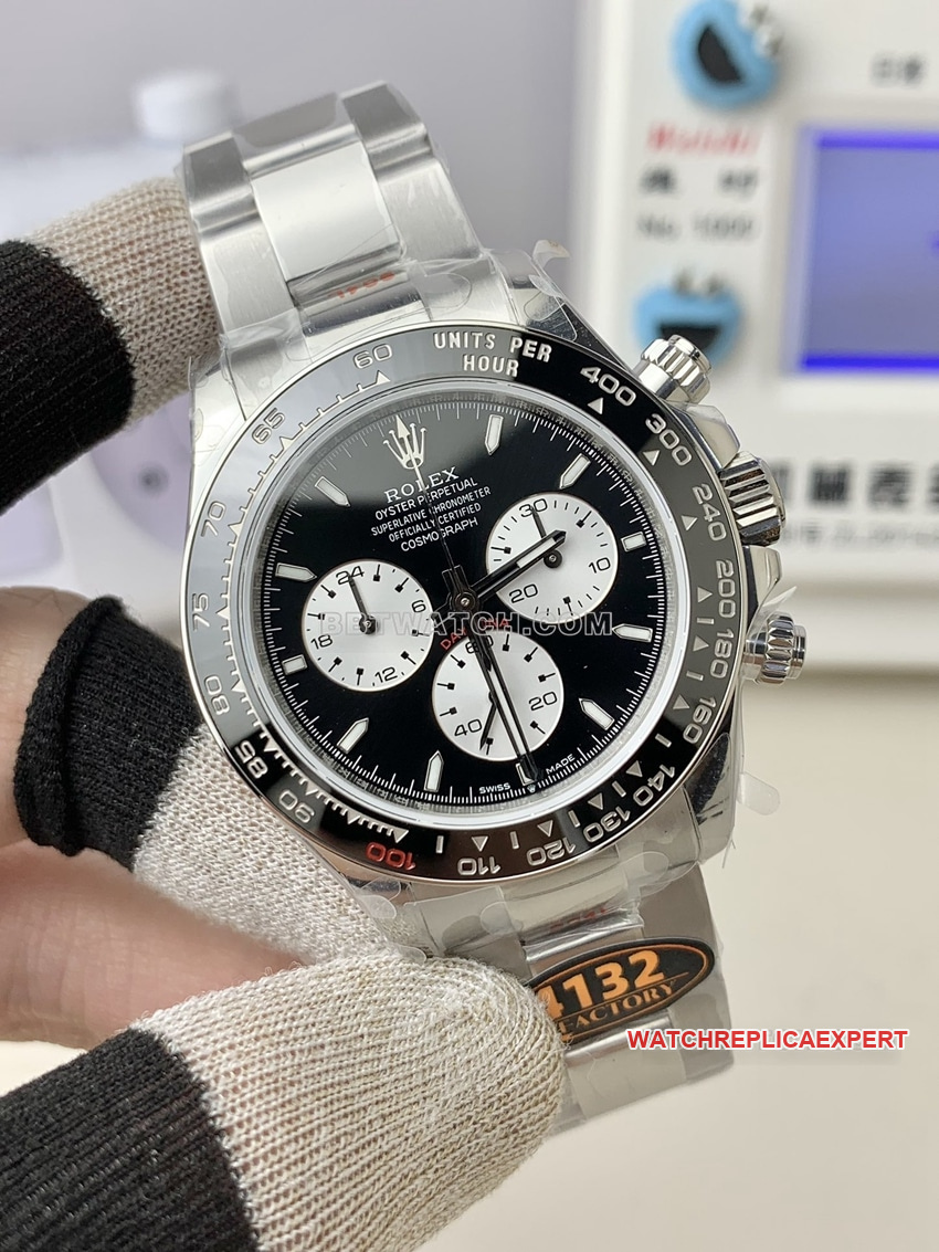 QF Factory Rolex Daytonatop-tier 1:1super clone Le Mans 100th Anniversary Edition M126529 front live photo