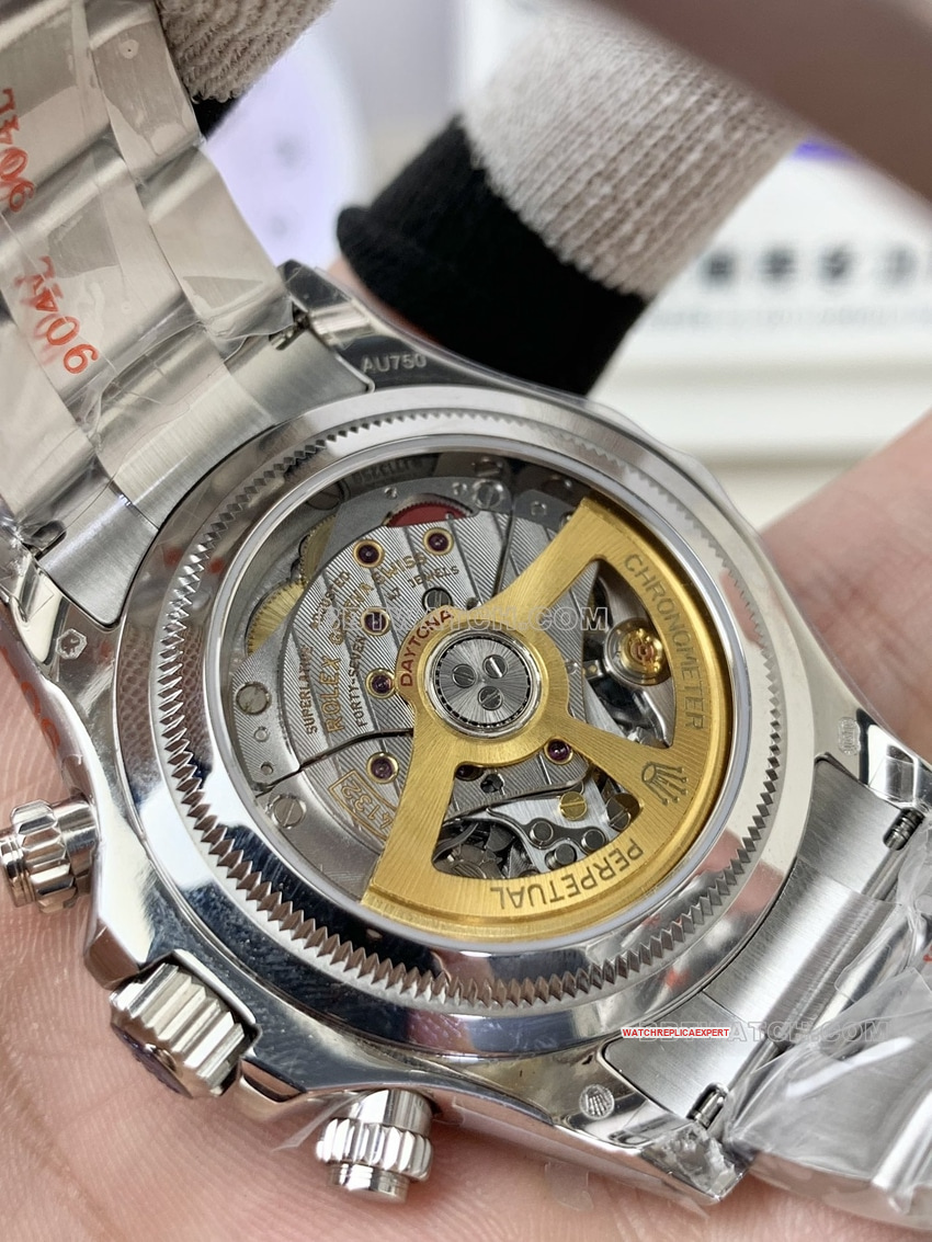 QF Factory Rolex Daytonatop-tier 1:1super clone Le Mans 100th Anniversary Edition M126529 caseback live photo