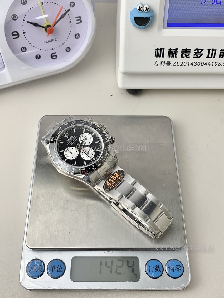 QF Factory Rolex Daytonatop-tier Original Factory super clone Le Mans 100th Anniversary Edition M126529 weight live photos