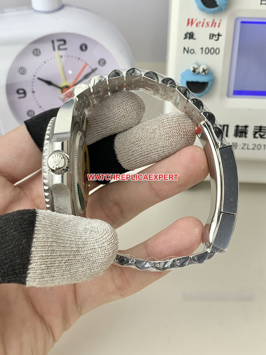 C factory RolexGMT-Master type II1:1super clone black gray circle m126710side live photo