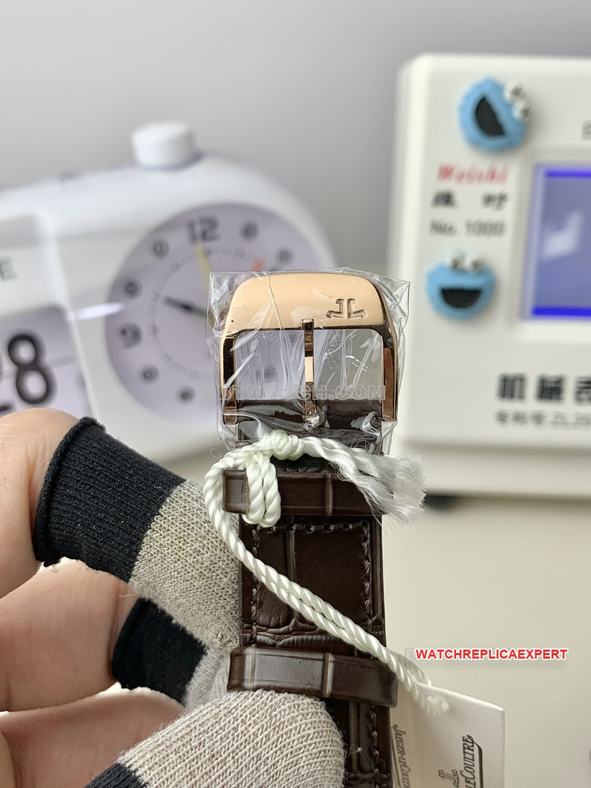 APS factory Jaeger-LeCoultre master 1:1top-tier replica eggshell yellow plate 1212510clasplive photos
