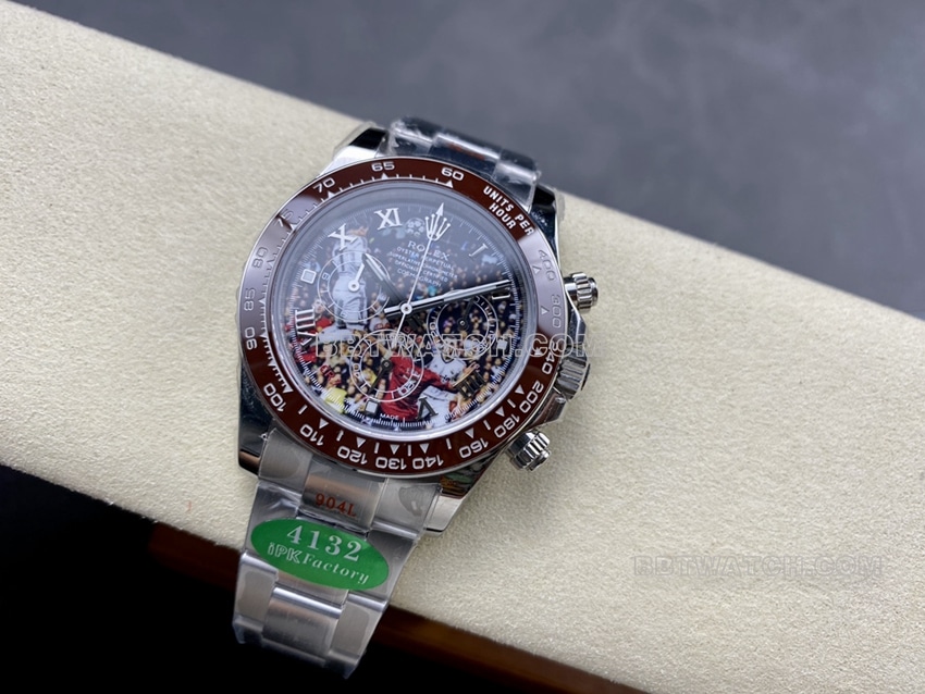 IPK factory RolexDaytonatop-tier 1:1high-quality replicaC Luo pattern 4132front live photo