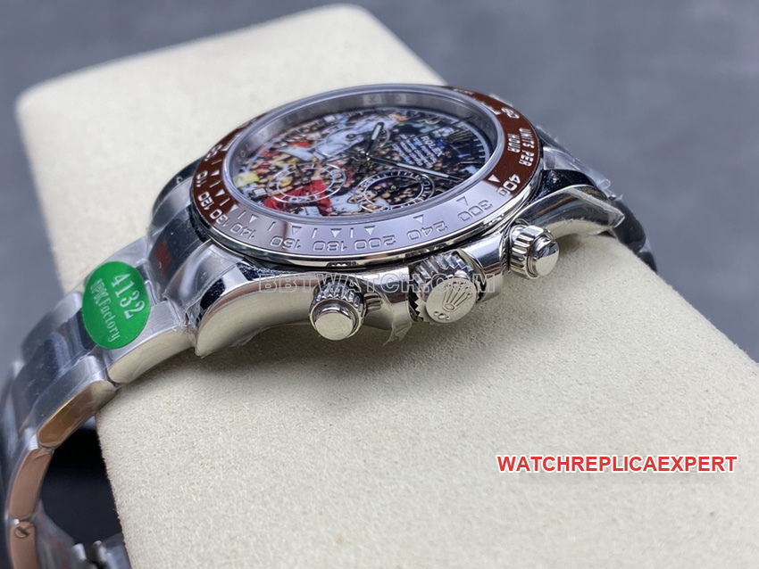 IPK factory RolexDaytonatop-tier 1:1high-quality replicaC Luo pattern 4132side live photo