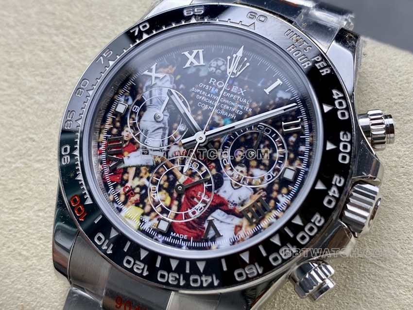 IPK factory RolexDaytonatop-tier 1:1super cloneC Luo pattern black 4132front live photo