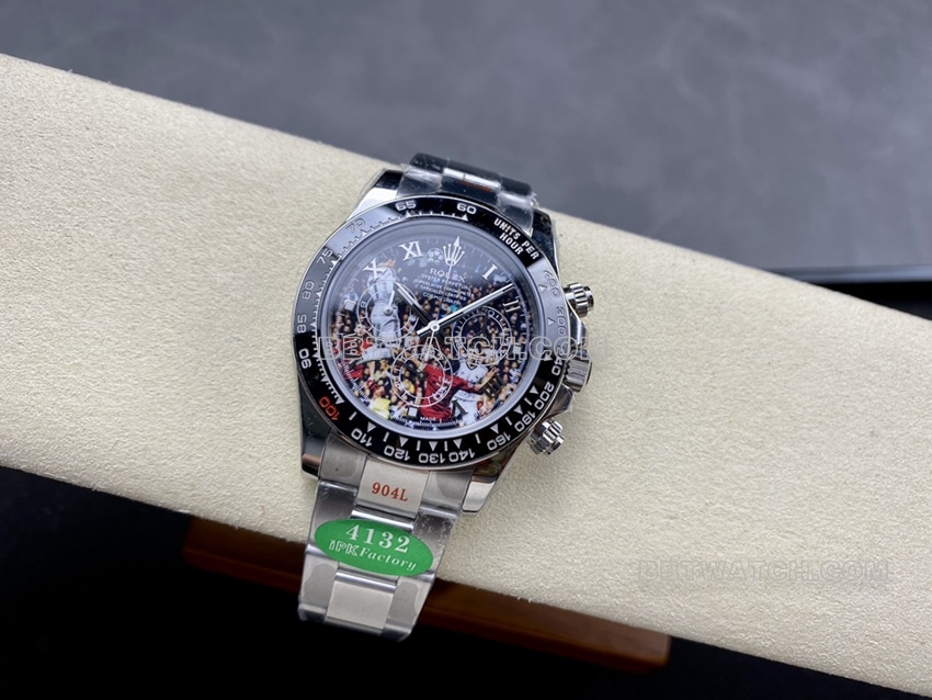 IPK factory RolexDaytonatop-tier 1:1super cloneC Luo pattern black 4132front live photo