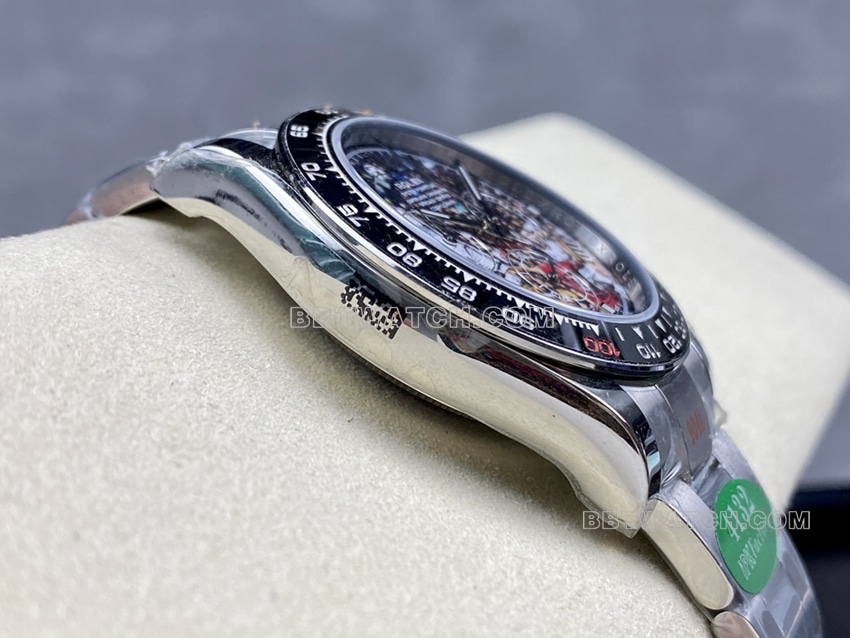 IPK factory RolexDaytonatop-tier 1:1super cloneC Luo pattern black 4132side live photo