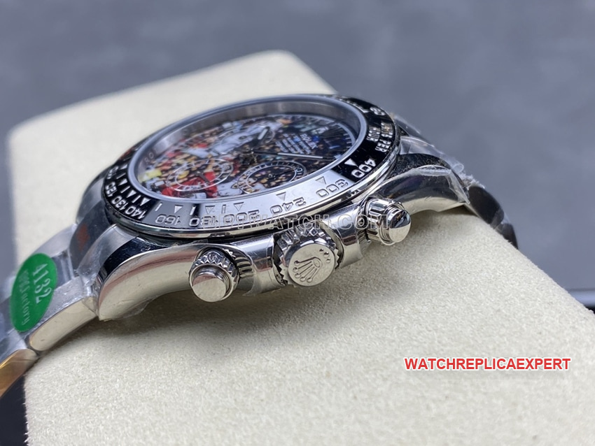 IPK factory RolexDaytonatop-tier 1:1super cloneC Luo pattern black 4132side live photo