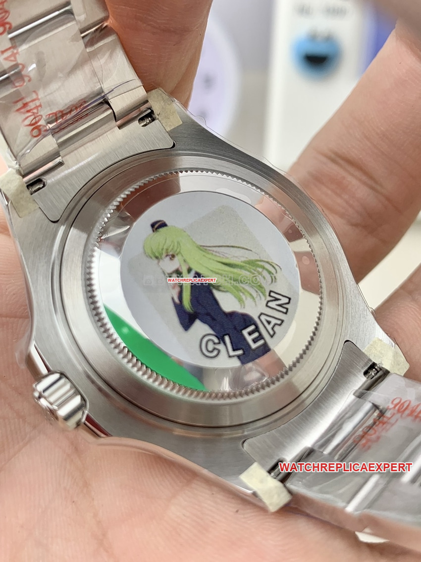 Factory C Rolex Yacht-Master 1:1super clone gray plate 268622caseback live photo