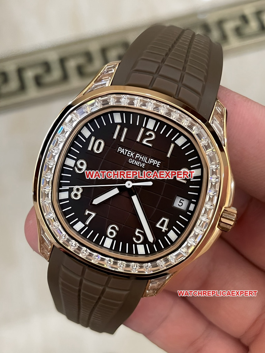 Patek Philippe1:1top-tier Collectgrenade coffee tray diamond rubber model front live photo