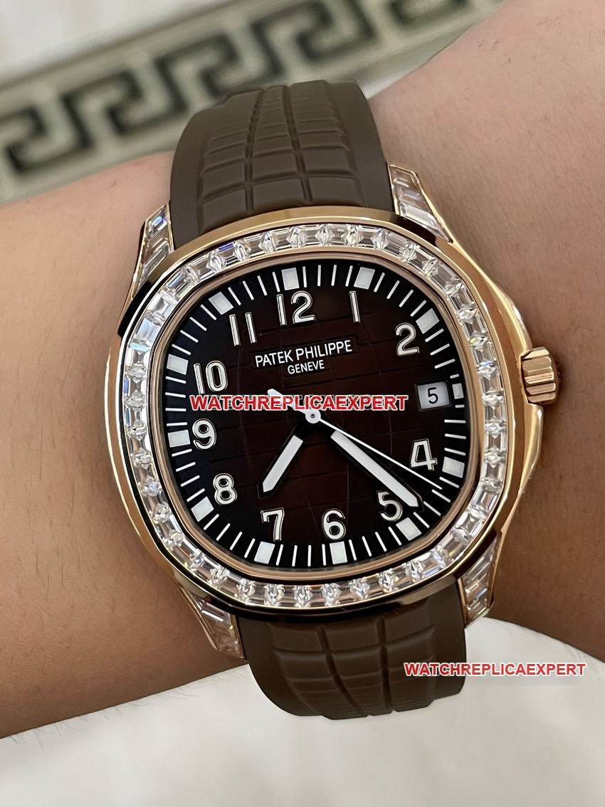 Patek Philippe1:1top-tier Collectgrenade coffee tray diamond rubber model front live photo