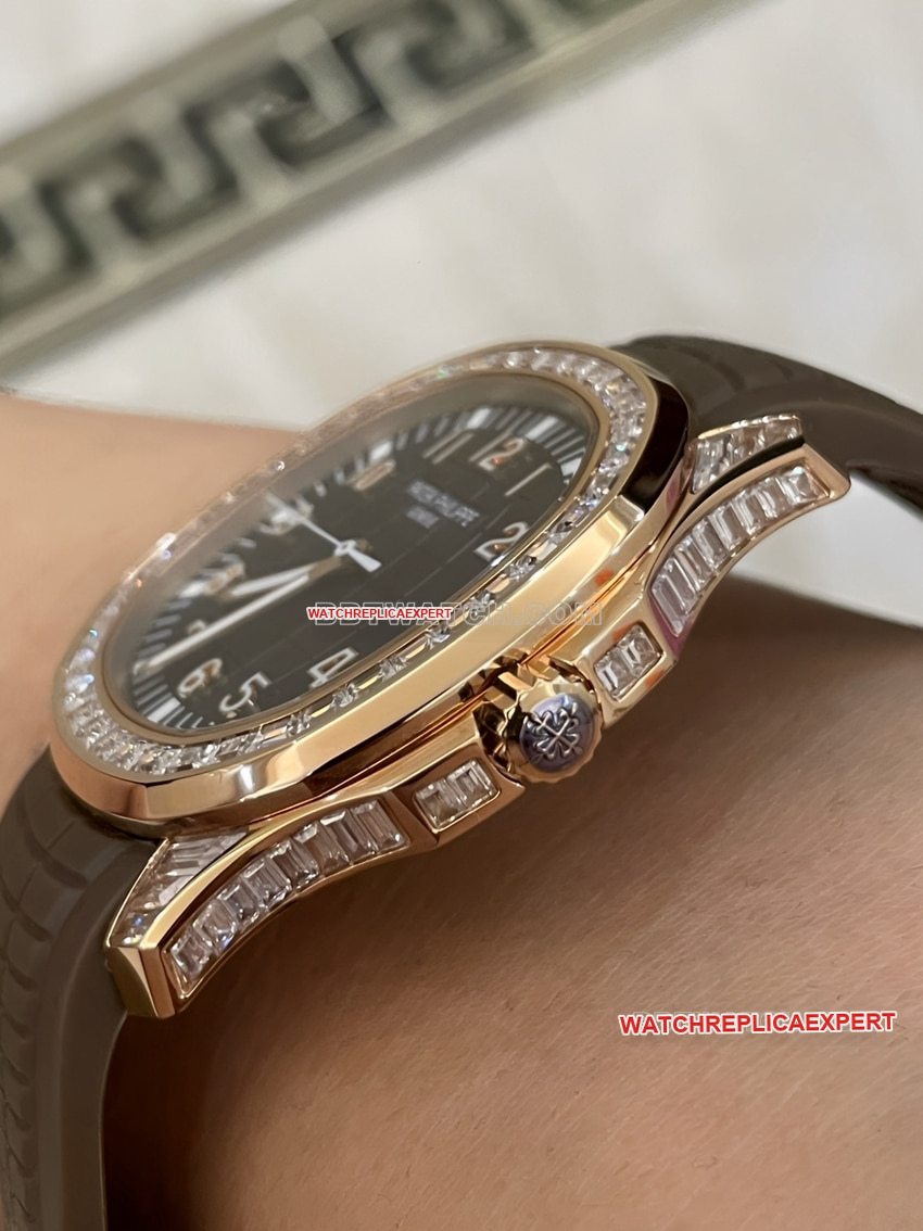 Patek Philippe1:1top-tier Collectgrenade coffee tray diamond rubber style side live photo