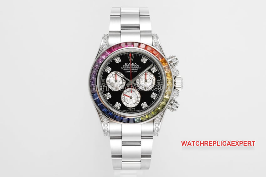 ZF Rolex Daytona 116599 RBOW ZF factory Rolex top-quality 1:1 replica rainbow bezel mechanical watch