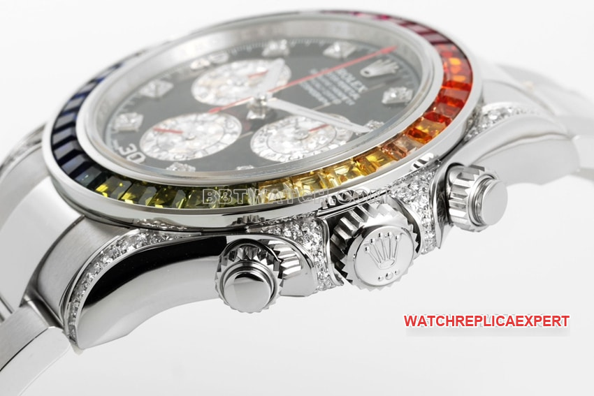 ZF FactoryRolexDaytonatop-tier 1:1high-quality CollectCaihongdi 116599 RBOWside live photo
