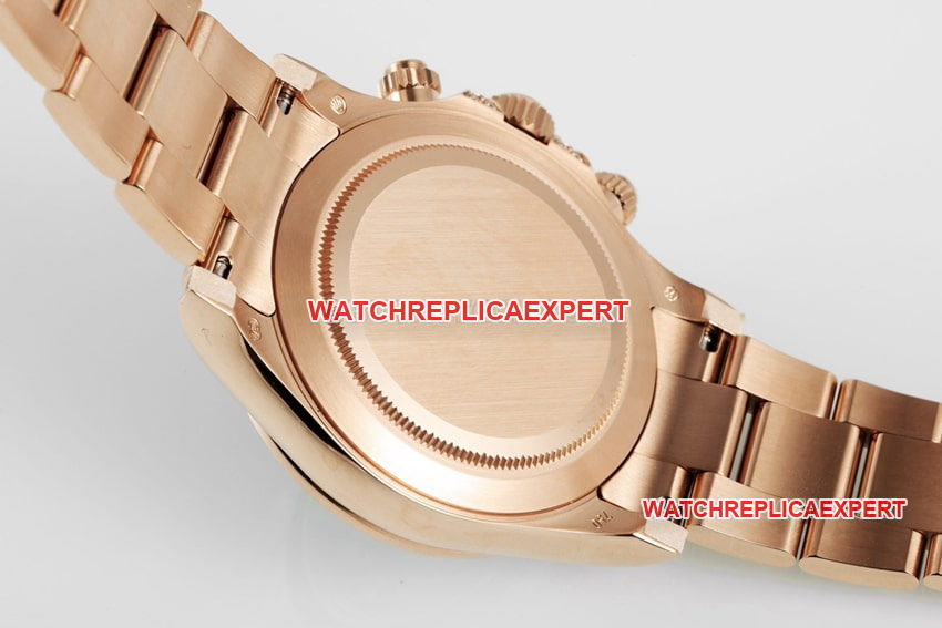ZF FactoryRolexDaytonatop-tier 1:1super clone rainbow di rose gold116595 RBOWcaseback live photo