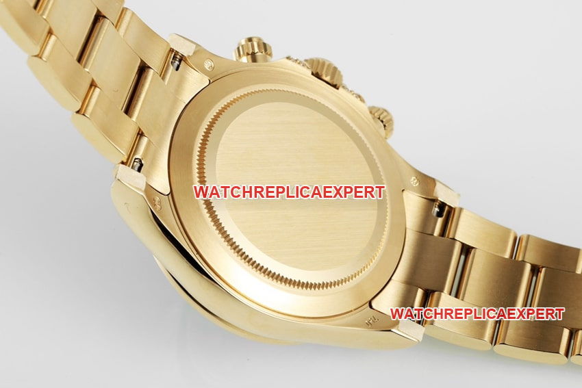 ZF factory Rolex Daytona top Collectrainbow Di gold 116598 RBOW back real picture