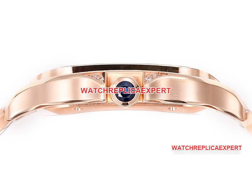 THB factory Cartier Santos Original Factory top-tier Collectgray white dialdiamond bezelsteel bracelet model side live photo