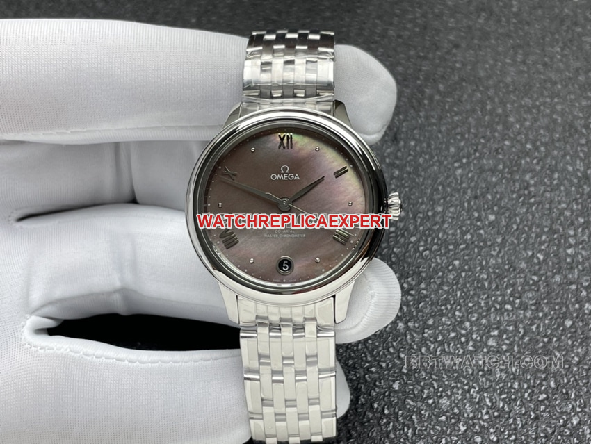 VS Factory Omega De Ville Tahitian Mother-of-Pearl Super Clone Damen-1:1-Nachbildung mit echter Videobewertung