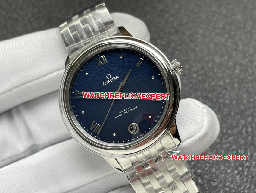 VS FactoryOmega De Ville 1:1super cloneblue dial434.10.34.20.03.002front live photo