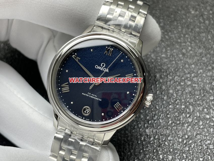 VS FactoryOmega De Ville 1:1super cloneblue dial434.10.34.20.03.002front live photo