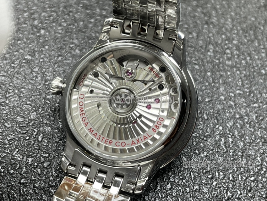 VS FactoryOmega De Ville 1:1super cloneblue dial434.10.34.20.03.002caseback live photo
