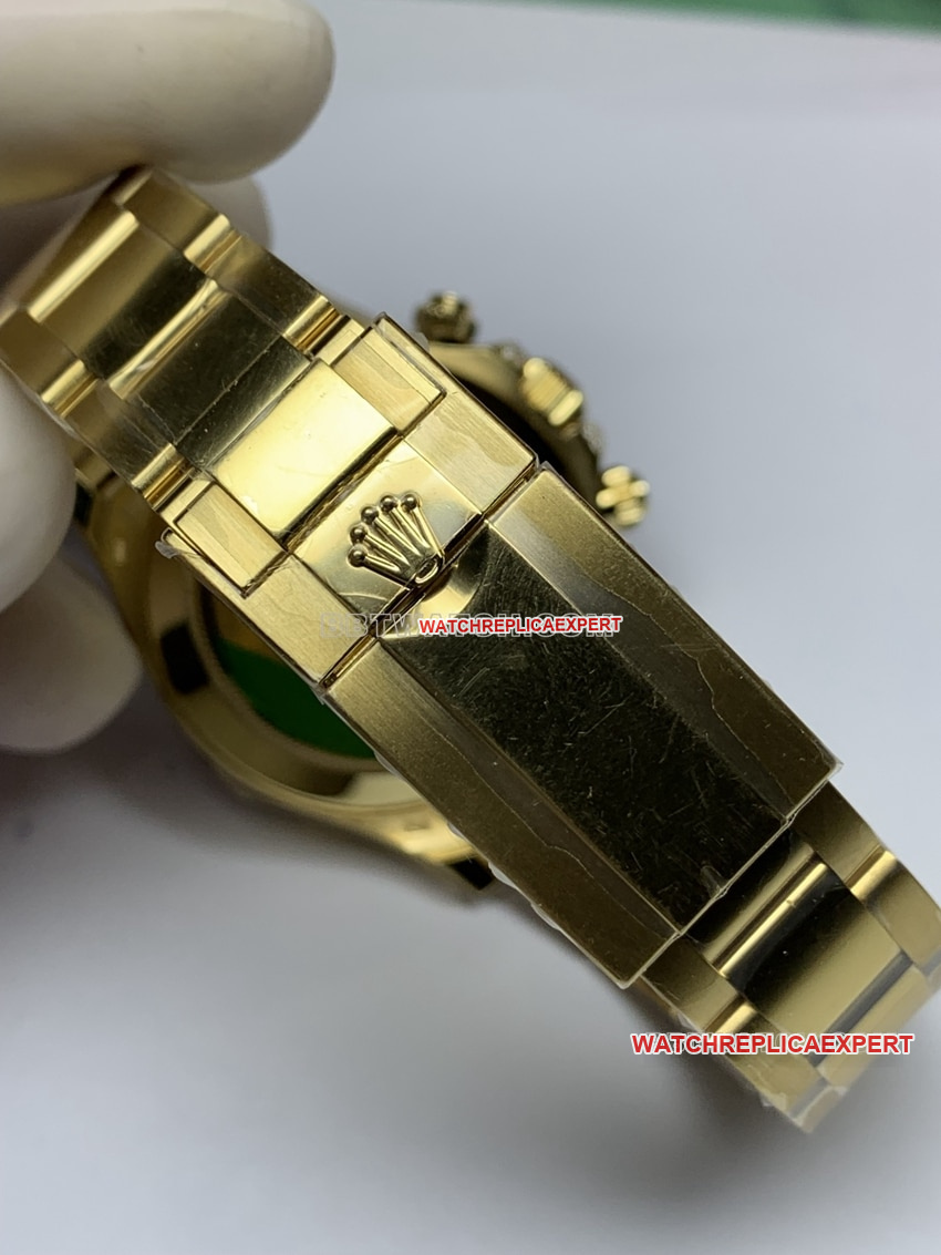 RolexDaytonatop-tier Collectdiamond disc diamond bezelyellow goldsteel bracelet bracelet live photos