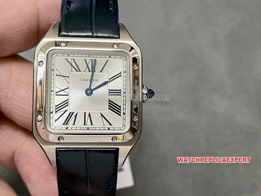 F1 factory Santos super A super clone silver plate small quartz watch WSSA0023 Cartier