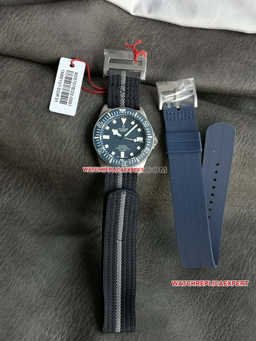 M+ Factory Tudor Leader Submarine 1:1 Top Replica Blue Dial Mechanical Watch M25707B/23-0001 M25707B Tudor