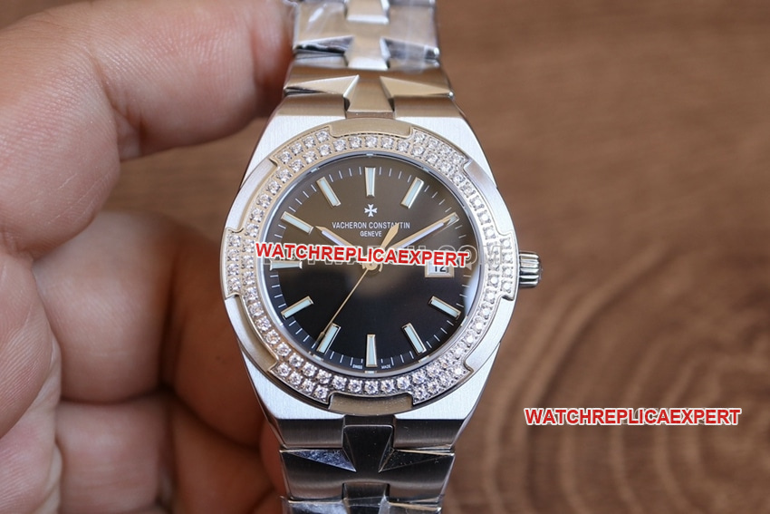 Vacheron Constantin CC Factory 1205V Vertical and Horizontal One-to-One Super A Super Clone Black Dial Mechanical Watch