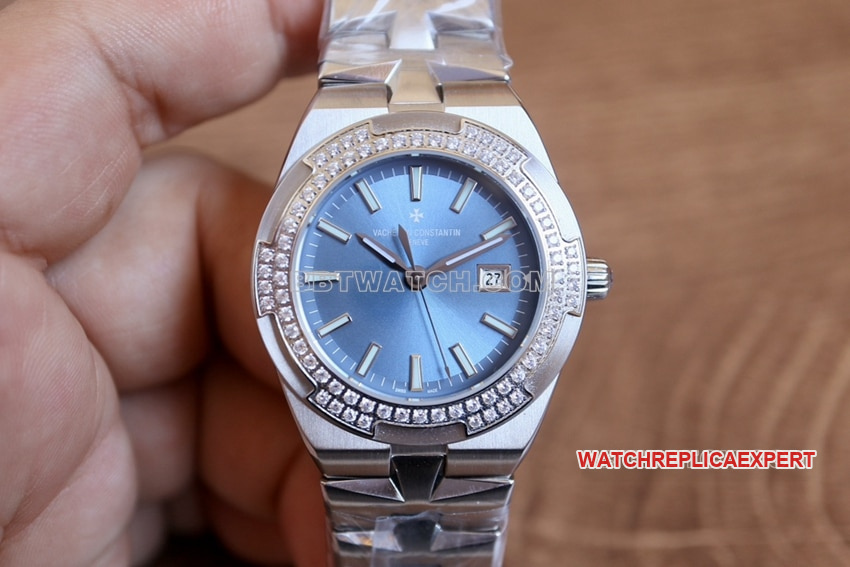 CC Factory Vacheron Constantin Overseas 1:1 Super A Blue Dial Mechanical Watch 1225V