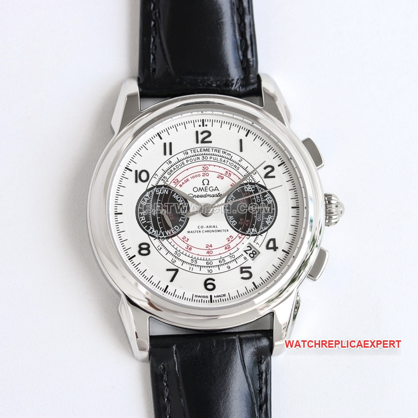 Omega Speedmaster Top Original Factory Super Clone, weißes Zifferblatt, mechanisches Band, Modell 332.10.41.51.01.021
