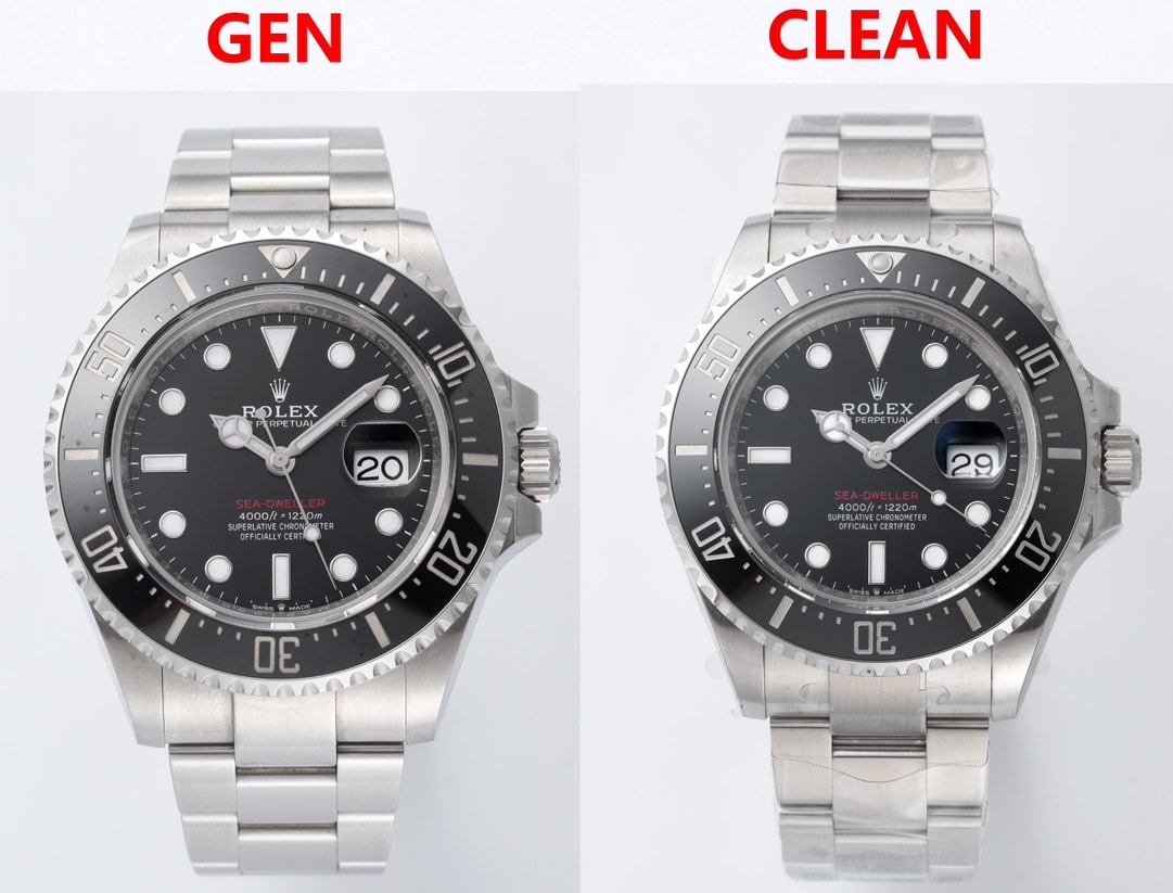 C Factory Rolex 126600 Sea-Dweller Real vs Fake Review: Helium Valve, Grade 5 Titanium & Water Resistance Rolex Top Replica Watches