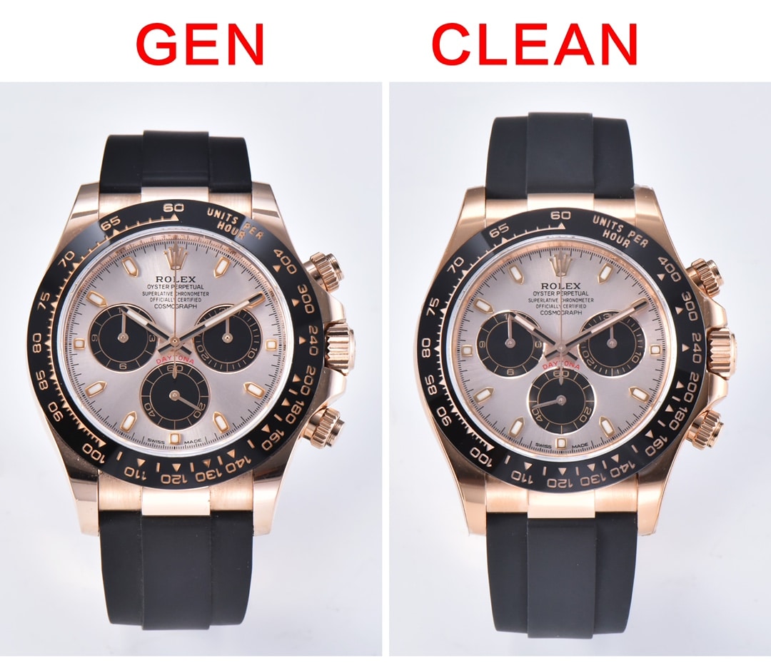 Rolex Rose Gold Two-Tone Sister-in-Law Dial: Clean Factory Real vs Fake Comparison Rolex Top Replica Watches