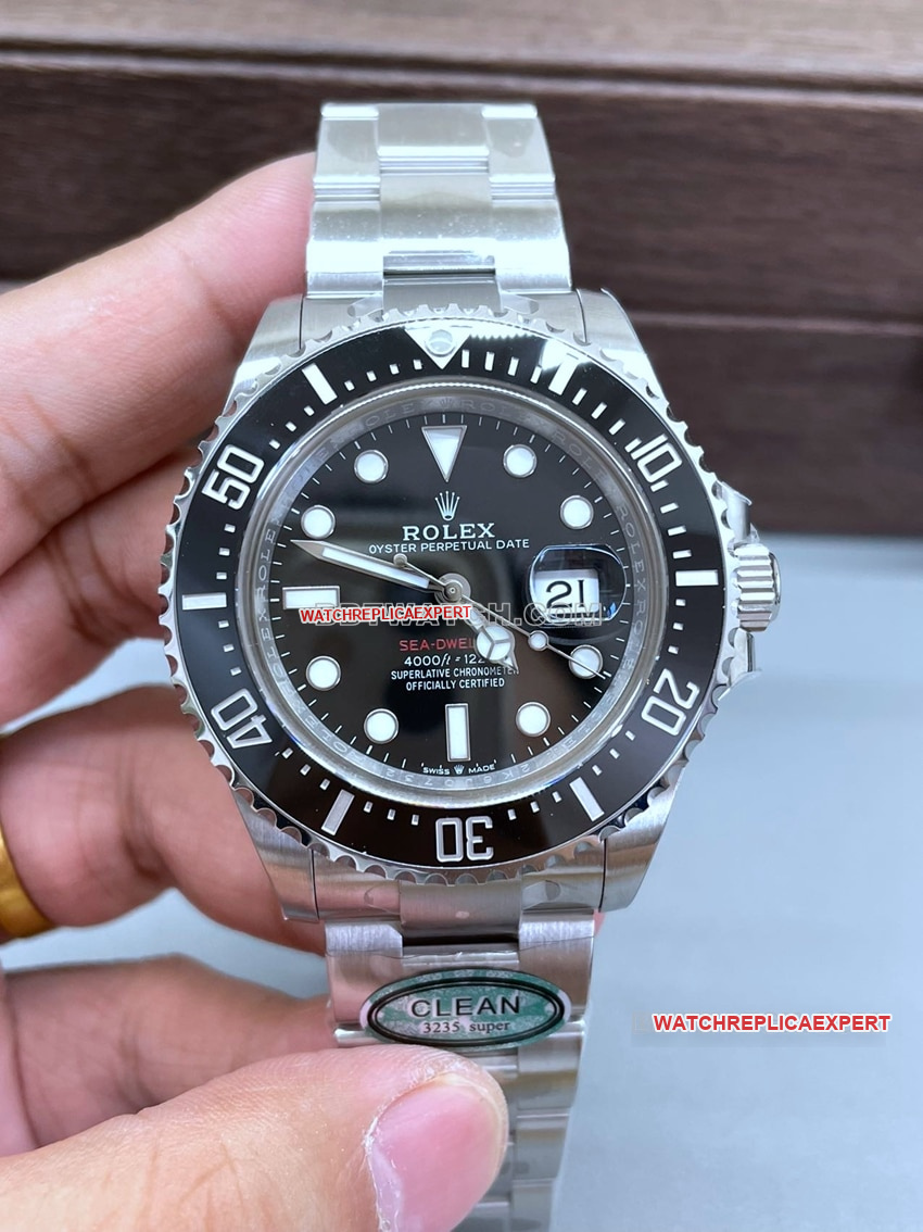 Clean Factory Rolex Rolex Sea-Dweller Top Replica 2024 New Mechanical Watch 126600 Clean 43mm Single Red King