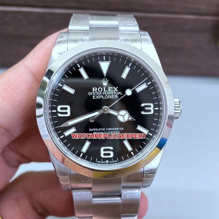 VS Factory Rolex Explorer Top 1:1 Replica 2024 New Black Dial Mechanical Watch 224270