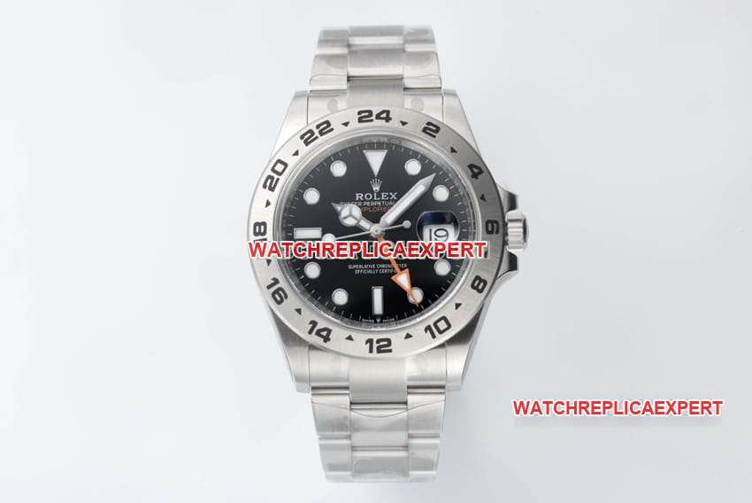 Rolex Explorer II 226570 VS Factory 42mm Black Dial 1:1 Super Clone with 3285 Movement and 72 Hours Power Reserve