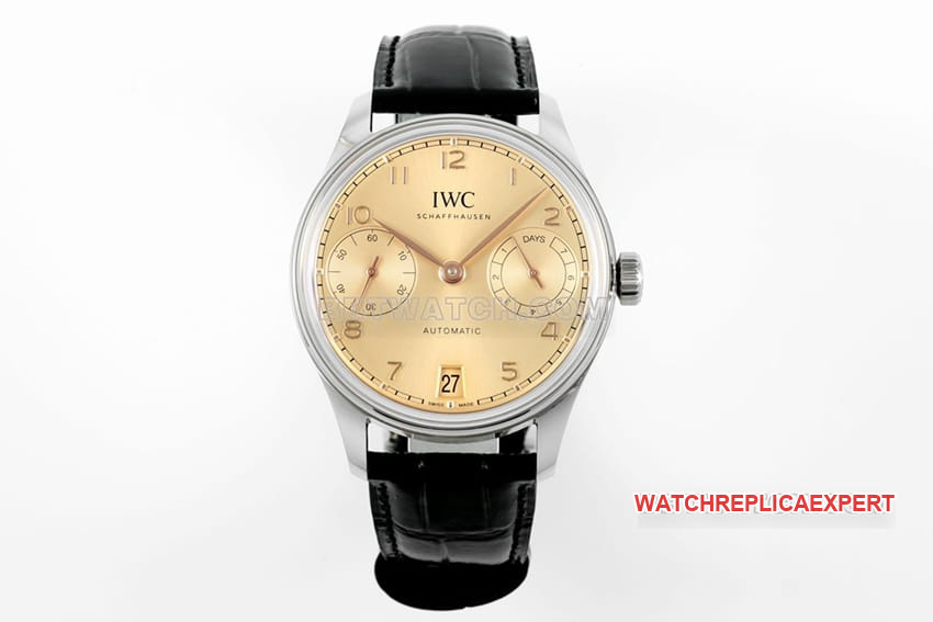 APS 2024 Portugal IW501705 Top 1:1 Super Clone Watch with Large Diameter Arabic Numerals and Willow Leaf Hands