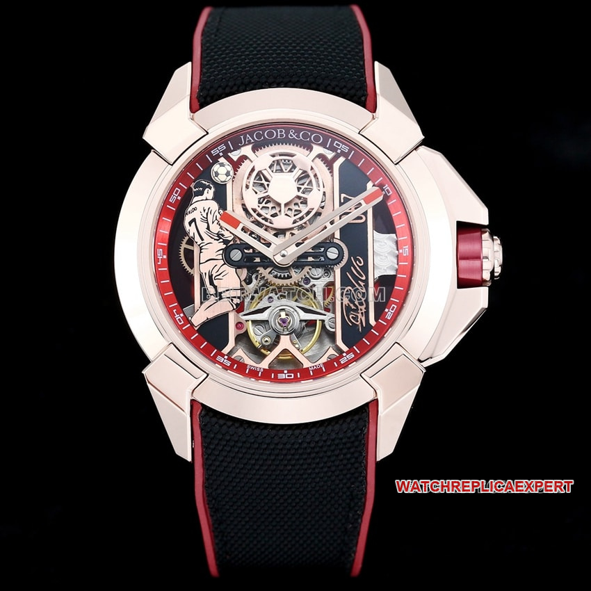 TW Factory Guépard Tchèque Réplique Haut de Gamme C Luo CR7 Collaboration Personnalisée Modèles Noir et Rouge