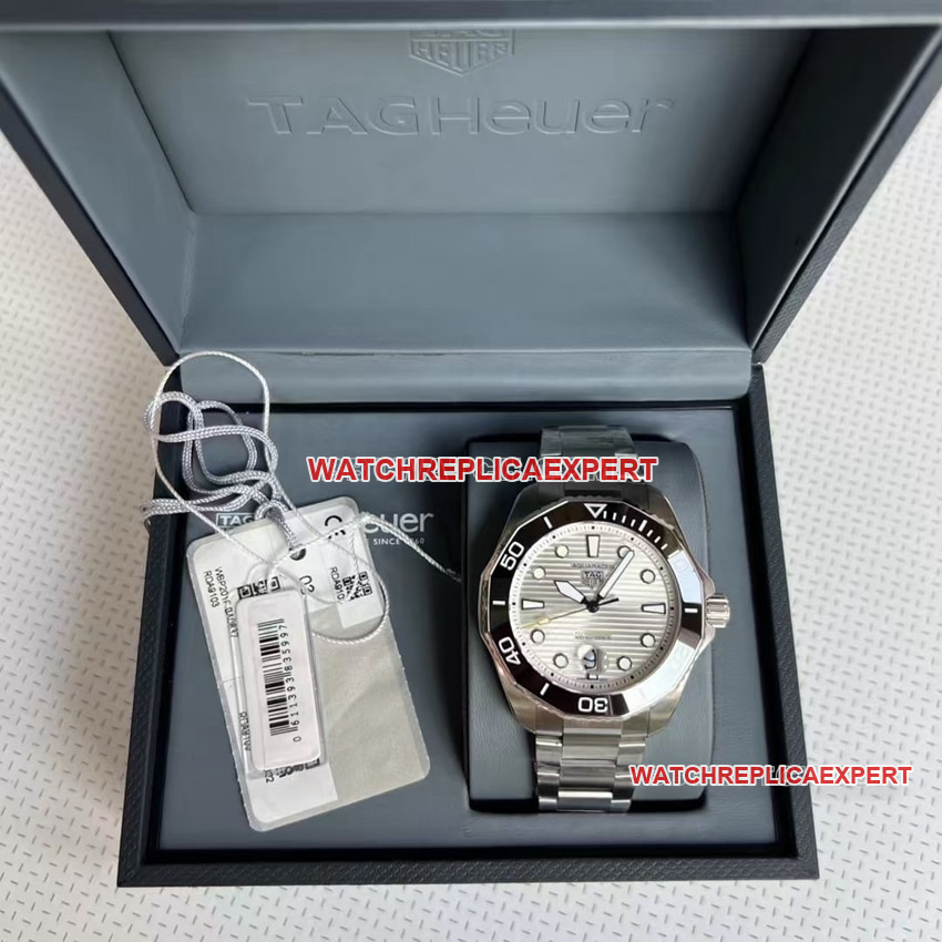 Tag Heuer Submarine super clone-Grade Imitation Silver Gray Dial Mechanical Steel Bracelet Model WBP201C BA0632