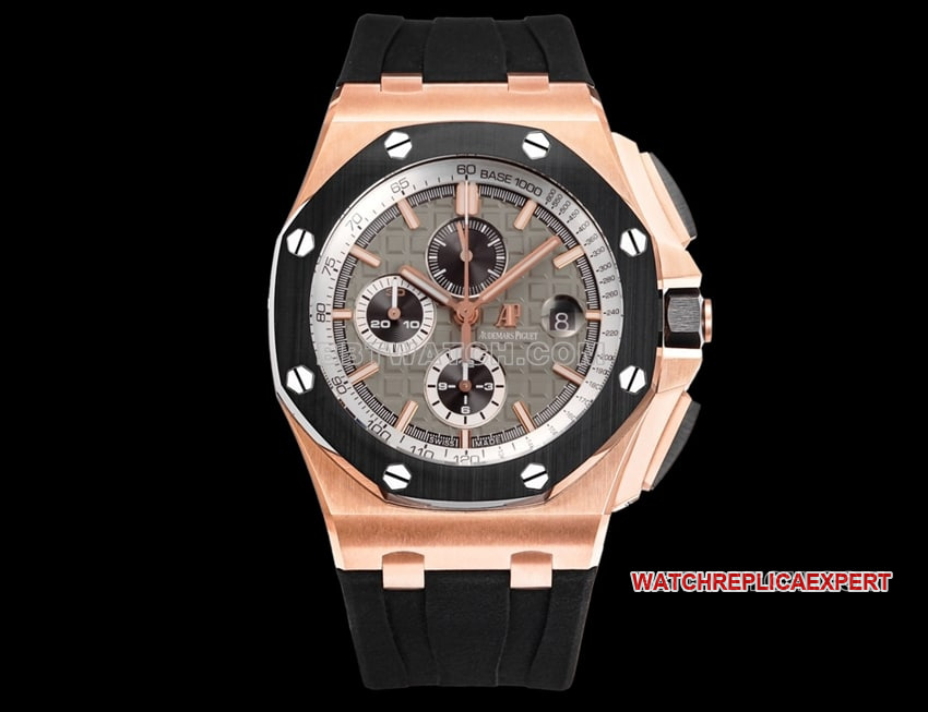TW Factory AP Royal Oak Offshore Top Original Factory CollectDark Grey Dial Mechanical Rubber Model 26416
