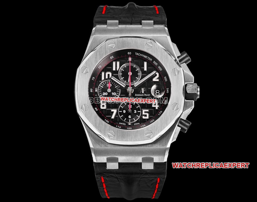 TW Audemars Piguet Royal Oak Offshore Super A super clone black disk mechanical strap models 26470