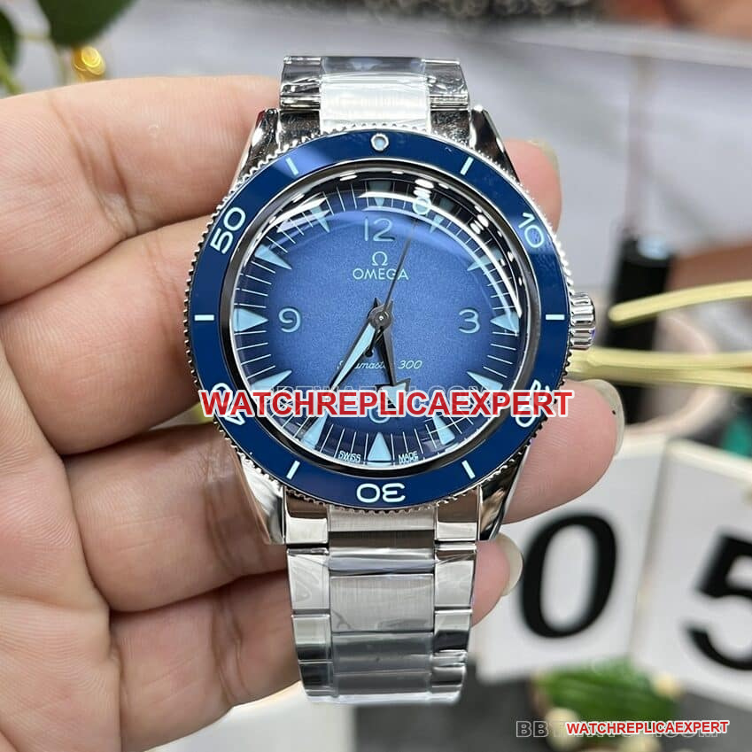 VS Omega Seamaster 300m “Cazafantasmas” 75.º aniversario 41 mm 8912 Mecánico esfera azul 234.30.41.21.03.002
