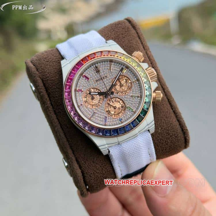 Rolex Rolex PPM Rolex Daytona Original Factory Super A Super Clone Rainbow Dee Mechanical Watch 116595