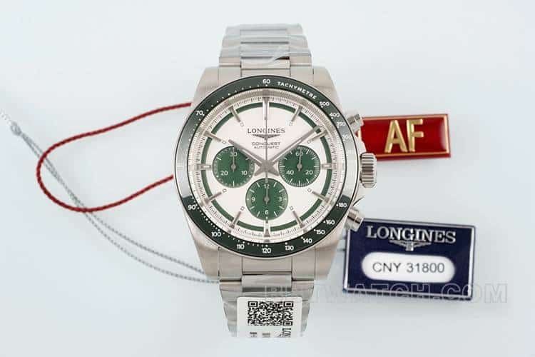 Longines Conquest One-to-One Super A Fine Imitation Silver Dial Mechanical Steel Bracelet Model L3.835.4.02.6