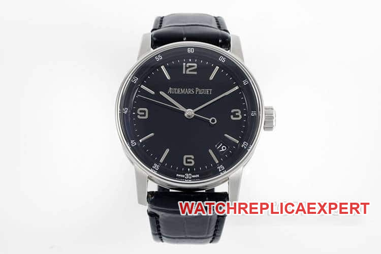 APS Audemars Piguet Audemars Piguet CODE top one-to-one super clone 41mm black dial mechanical strap model 15210 Audemars Piguet