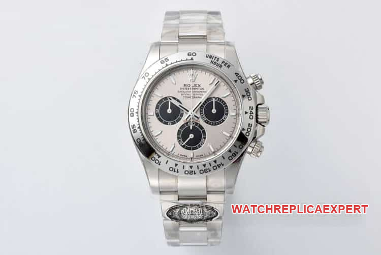 Saubere Rolex Daytona Top Original Factory Imitation 126509 Zementgrau 4131 mechanisches Uhrwerk Stahlarmband Modell 126509
