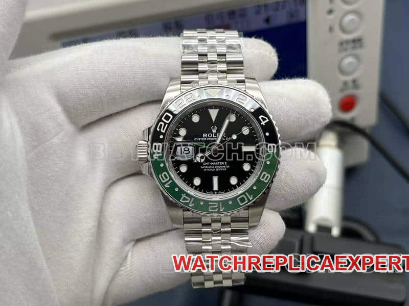 VS Rolex GMT-Master Greenwich Top One-to-One Imitation Left-Handed Sprite Ring Mechanical Watch 126720