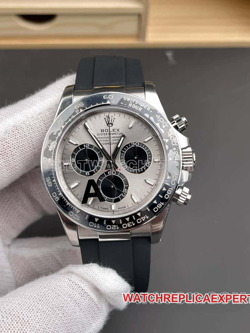 Rolex VS Daytona Top 1:1 Imitation Grey Dial Mechanical Rubber Model 126519
